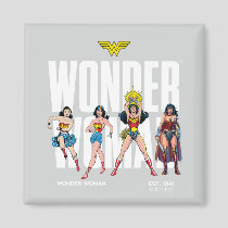 Wonder Woman Legends Forever Graphic Magnet