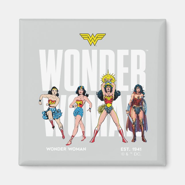 Wonder Woman Legends Forever Graphic Magnet (Front)