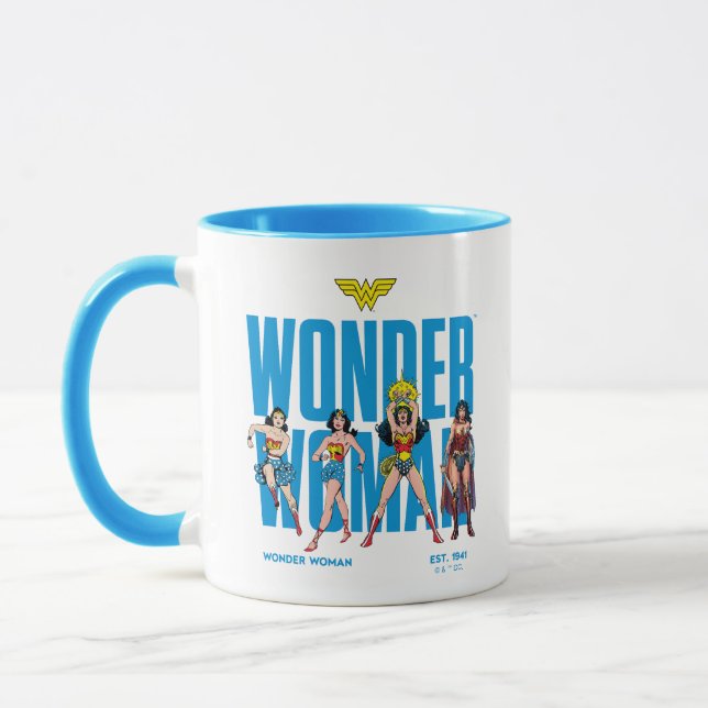 Wonder Woman Legends Forever Graphic Mug (Left)