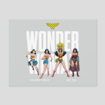 Wonder Woman Legends Forever Graphic Postcard