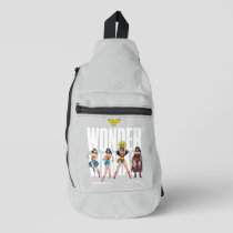 Wonder Woman Legends Forever Graphic Sling Bag