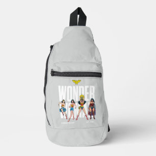 Wonder Woman Legends Forever Graphic Sling Bag