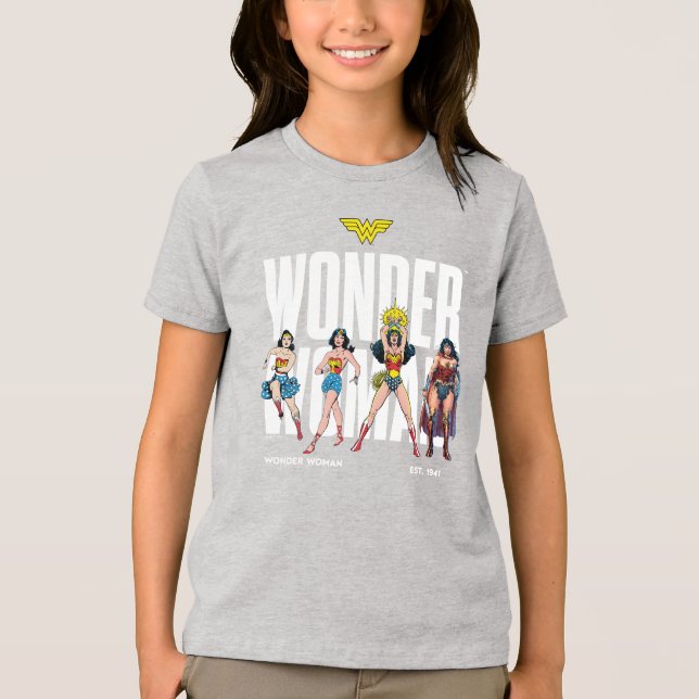 Wonder Woman Legends Forever Graphic Tri-Blend Shirt (Front)