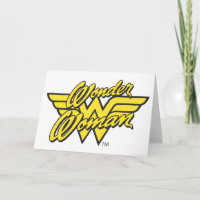 Wonder Woman Logo 1 Card