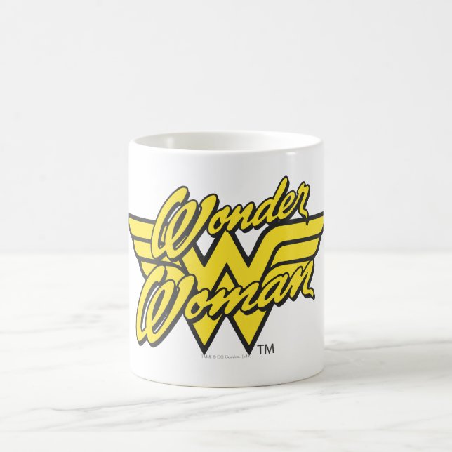 Wonder Woman Logo 1 Coffee Mug (Center)