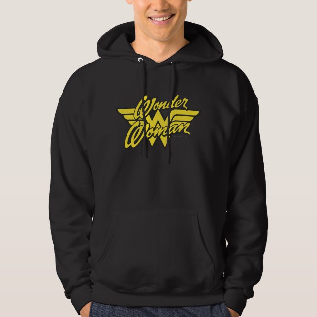 Wonder Woman Logo 1 Hoodie (Front)