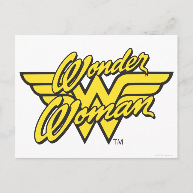 Wonder Woman Logo 1 Postcard (Front)