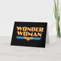 Wonder Woman Logo 2 Card