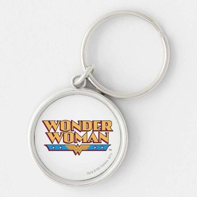 Wonder Woman Logo 2 Keychain (Front)