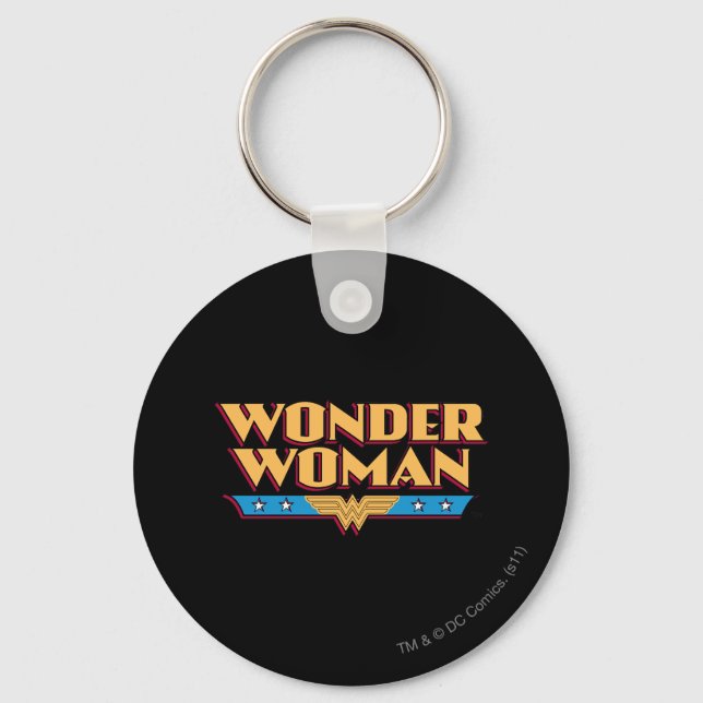 Wonder Woman Logo 2 Keychain (Front)