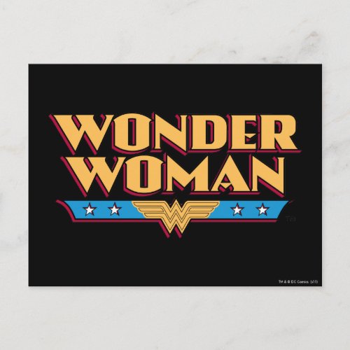 Wonder Woman Logo 2 Postcard