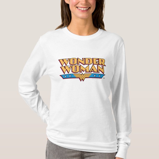 Wonder Woman Logo 2 T-Shirt (Front)