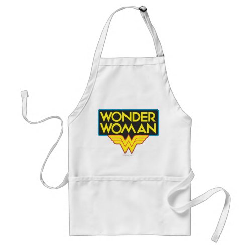 Wonder Woman Logo 3 Adult Apron