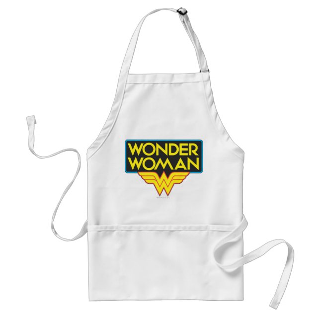 Wonder Woman Logo 3 Adult Apron (Front)