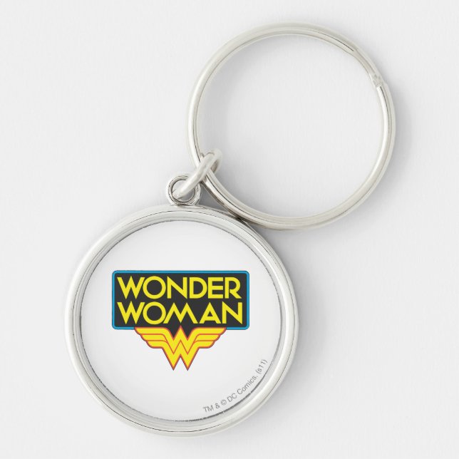 Wonder Woman Logo 3 Keychain (Front)