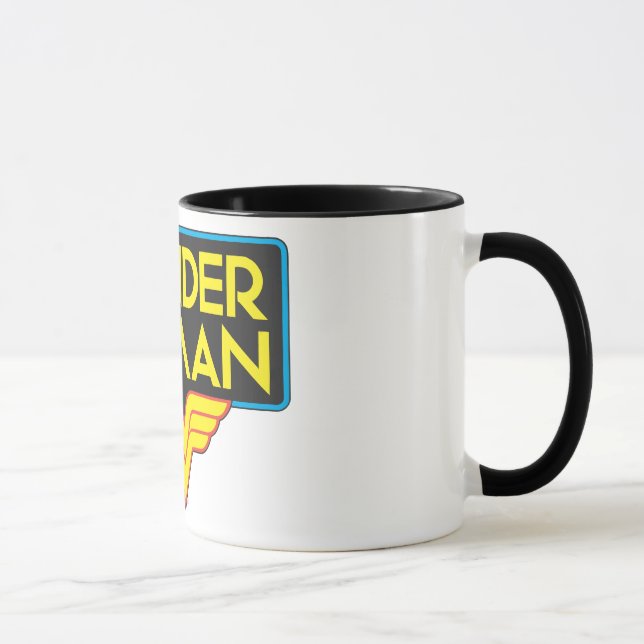 Wonder Woman Logo 3 Mug (Right)