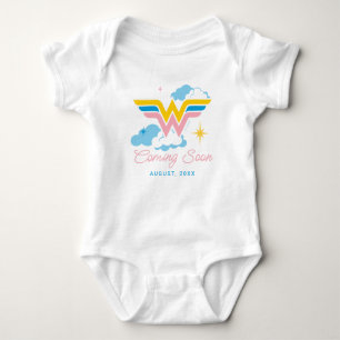 Wonder Woman Logo Baby Shower Baby Bodysuit