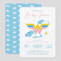 Wonder Woman Logo | Baby Shower Invitation