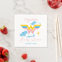 Wonder Woman Logo | Baby Shower Napkins