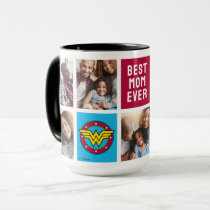 Wonder Woman Logo | Mom Photo Collage Mug