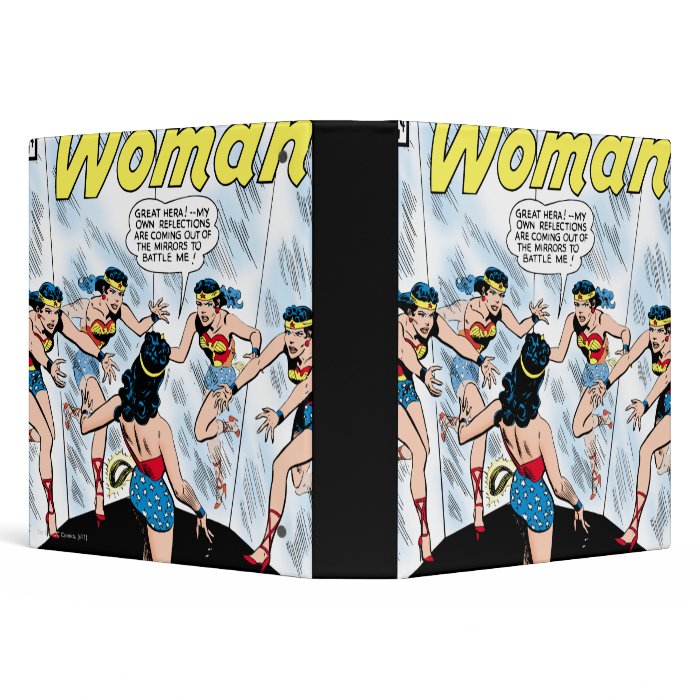 Wonder Woman Mennace of the Mirror Vinyl Binder