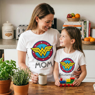 Wonder Woman Mom Matching T-Shirt