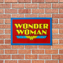Wonder Woman Name and Logo Pennant