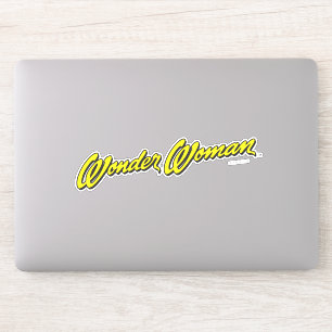 Wonder Woman Name Sticker