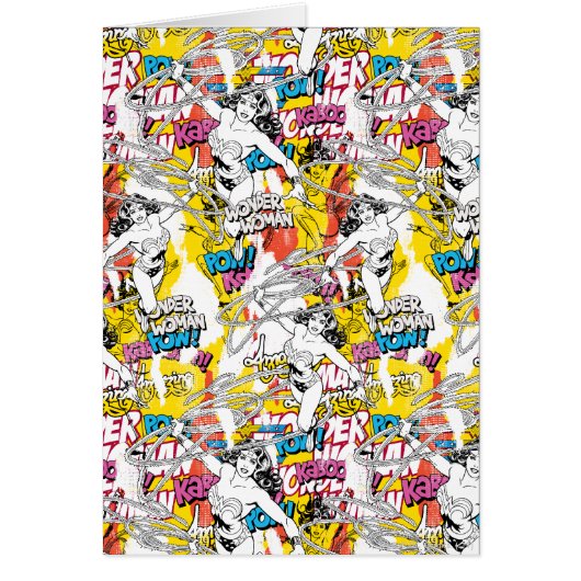 Wonder Woman Neon Pattern Cards (Front)