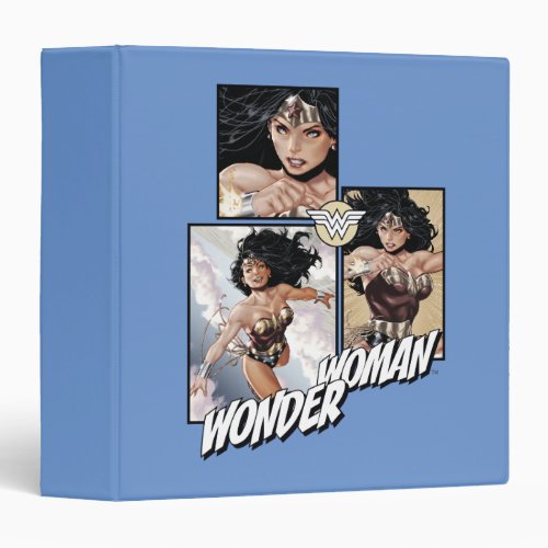 Wonder Woman New 52 Comic Art Graphic Binder