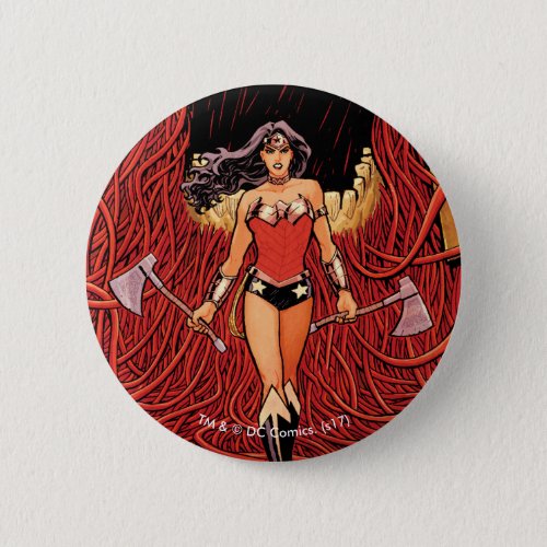 Wonder Woman New 52 Comic Cover 23 Pinback Button