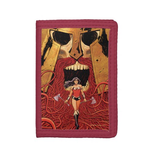 Wonder Woman New 52 Comic Cover 23 Tri_fold Wallet