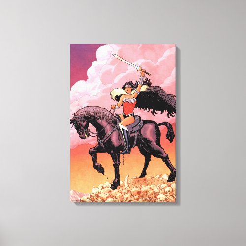 Wonder Woman New 52 Comic Cover 24 Canvas Print