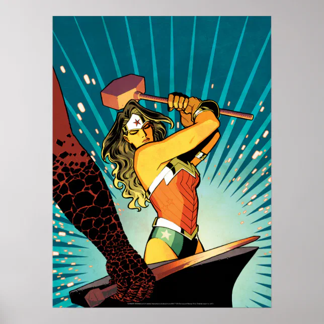 Wonder Woman New 52 Comic Cover #7 Poster | Zazzle