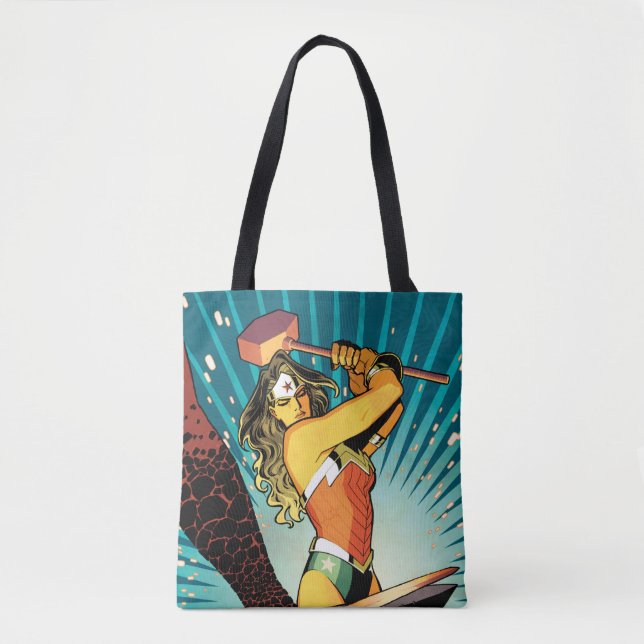 Wonder Woman New 52 Comic Cover #7 Tote Bag (Front)