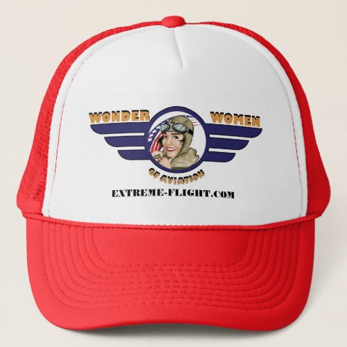 Wonder Woman of Aviation Hat