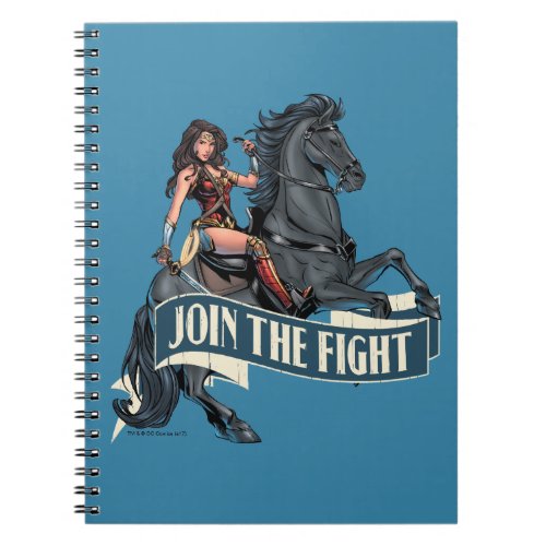 Wonder Woman on Horse Comic Art Notebook