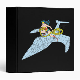 Wonder Woman on Spaceship Binder