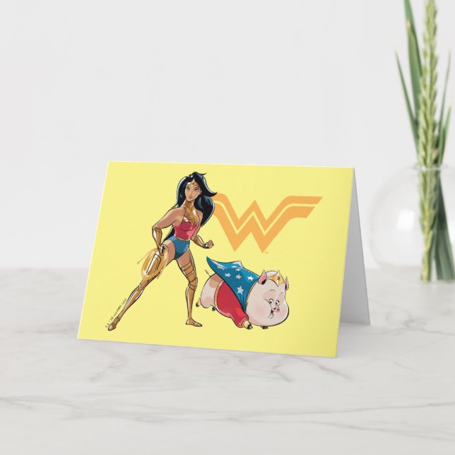 Wonder Woman & PB Card (Front)