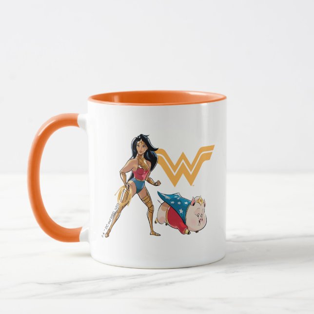 Wonder Woman & PB Mug (Left)