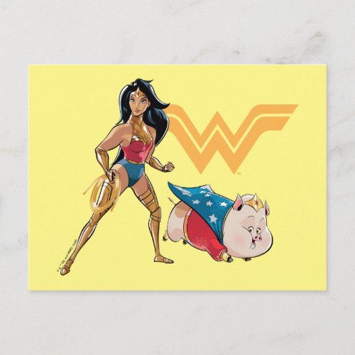 Wonder Woman  PB Postcard