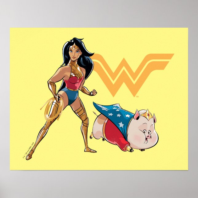 Wonder Woman & PB Poster (Front)