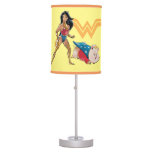 Wonder Woman &amp; Pb Table Lamp at Zazzle