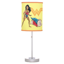 Wonder Woman &amp; PB Table Lamp
