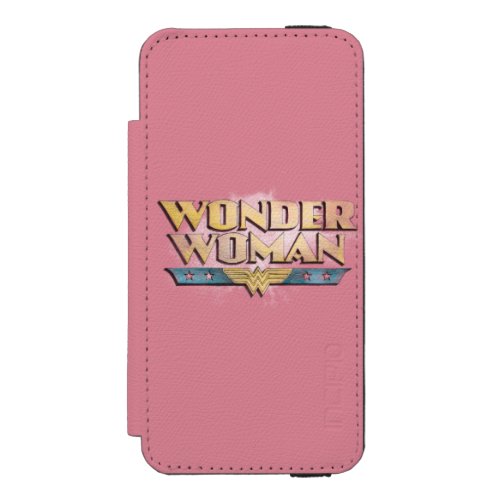 Wonder Woman Pencil Logo iPhone SE55s Wallet Case