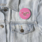 Wonder Woman Pink Camellia Flowers Logo
