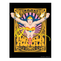Wonder Woman Poster Postcard