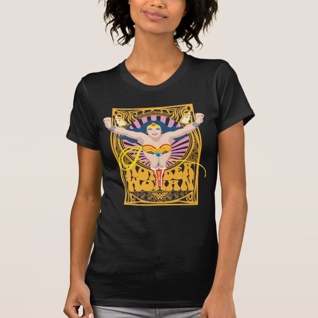 Wonder Woman Poster T-Shirt (Front)