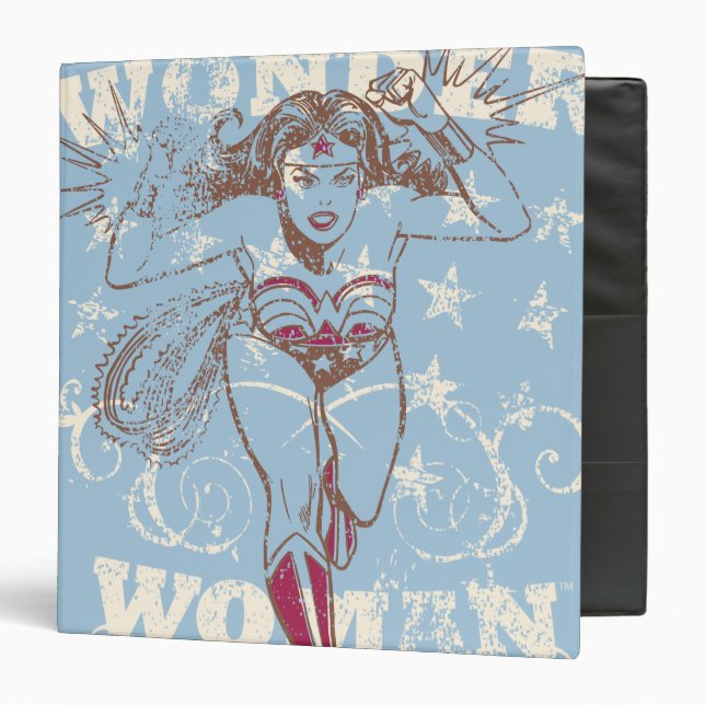 Wonder Woman Pow Binder (Front/Inside)