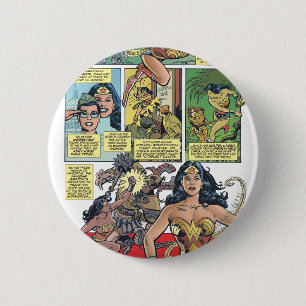 Wonder Woman Princess Diana Pinback Button